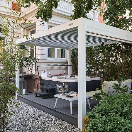 Historical Luxury Homes - Stadtvilla Mit Jacuzzi Und Garten Friburgo in Brisgovia Esterno foto